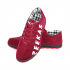Zeekas Lace-Up Cross Trainers Shoes Mens Red Sneakers